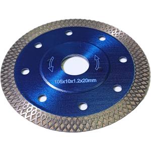 Lame de scie diamantée en alliage de 105 mm, disque de meulage céramique à usage humide à grande vitesse, disque circulaire pour granit, béton, peinture personnalisée de qualité -003 - Product Image 3