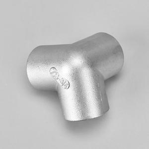 Conector de Tubería de Tres Vías de Acero Inoxidable 304 con Rosca Interna y Estructura Tridimensional - Product Image 3