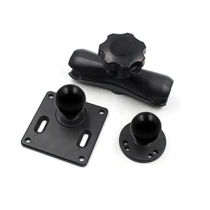 Placa VESA de 1.5" (75*75) a Placa VESA de 75*75, Placa VESA de 75*75 a Base AMPS, Base AMPS a Base AMPS con Brazo de Doble Enchufe - Product Image 6