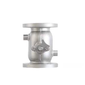 Vanne à bille électrique DN150 BQ41F-16P à double enveloppe isolée intégrée, acier inoxydable 304, bride, manuelle, pour l'eau, personnalisable OEM - Product Image 2