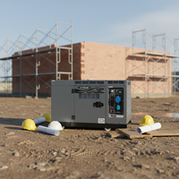 Heißer Verkauf: Tragbarer 6-kW-Dieselgenerator mit ATS, geräuscharm, CE/EPA-zertifiziert, 1 Jahr Garantie für Notstromversorgung im Bauwesen