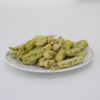 Venta al por Mayor de China, Refrigerio Saludable, Okra Tempura Frita al Vacío, Chips de Vegetales Secos Crujientes, Textura Dura y Salada, Empaquetado a Granel