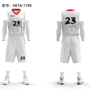 Maillot de basketball en gros pour femmes et jeunes, ensemble uniforme personnalisé respirant pour le sport - Product Image 4
