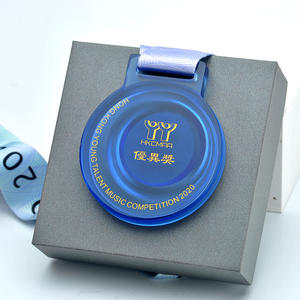 Vente en gros, sports de football, cristal, prix de course, médailles et trophée en glaçure colorée - Product Image 3