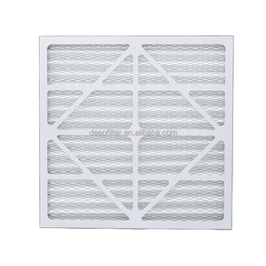 Filtre à air pour climatisation centralisée, filtre à air en papier, cadre en <span class=keywords><strong>carton</strong></span>, MERV 8 11 13, filtre à plaques 590*590*45MM - Product Image 2
