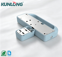 SK1-1949DX Mini Serrure Électrique Intelligente pour Armoire, Verrou Électrique de Sécurité pour Tiroir, Placard, Boîtier Antivol, Serrure à Mortaise