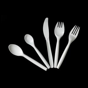 Échantillon de couverts en plastique PP disponible, grossiste OEM/ODM, couverts en plastique réutilisables écologiques pour les fêtes et le camping - Product Image 1