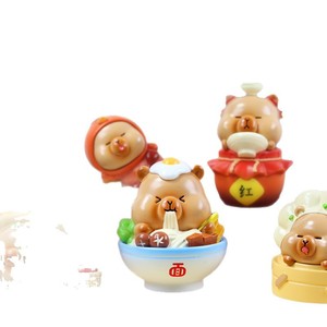 Figuras Coleccionables de Cerditos Maestros Cocineros de Yu Mo Craft, Caja Sorpresa, Adornos Decorativos para Escritorio, Regalo - Product Image 5
