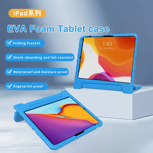 Hgd OEM ODM เคสแท็บเล็ตป้องกันการตกหล่น TPU EVA สำหรับเด็กเข้า<span class=keywords><strong>กัน</strong></span>ได้กับ <span class=keywords><strong>iPad</strong></span> 10.9นิ้ว2018/2020รุ่น Apple <span class=keywords><strong>AIR</strong></span> 4/air5 - Product Image 4
