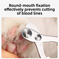 Coupe-ongles et ciseaux portables professionnels pour petits chiens et chats - Acier inoxydable écologique