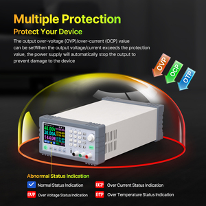 Conjunto Completo RD RD6030-Max Fuente de Alimentación de Laboratorio de Banco 60V 30A AC a DC con Control Digital Ajustable para Carga de Baterías 1140W/1440W - Product Image 4