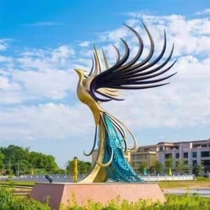 ประติมากรรมโลหะสแตนเลสขนาดใหญ่สำหรับตกแต่งภูมิทัศน์เมือง รูปทรงสี่เหลี่ยมจัตุรัส ขัดเงา สำหรับตั้งประดับภายนอกอาคาร - Product Image 3