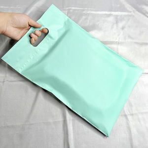 Custom LOGO Printed Green Polymailer Mail Clothes Packaging Clothing <b>Shoes</b> 10x13 12x16 Poly Mailer Mailing Shipping Bag - Product Image 5