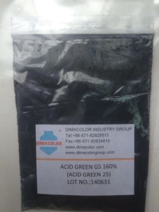 Verde acido 25-blu turchese per la tintura di lana e seta, colorante acido di colore brillante - Product Image 3