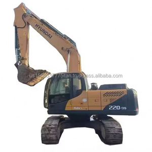 Vente directe de Corée du Sud : Excavatrice sur chenilles Hyundai d'occasion, modèle 220, modèle 2023, 22 tonnes, capacité de godet 0,92 m, haute qualité - Product Image 1