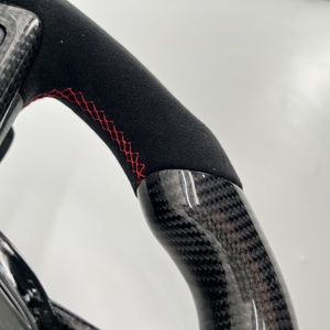 Volant en fibre de carbone CCExcellent pour Mercedes-Benz <span class=keywords><strong>AMG</strong></span> W205 808 C43 C63 W213 E53 E63 W222 S65 C257 CLS C253 GLC GLE GLS - Product Image 3