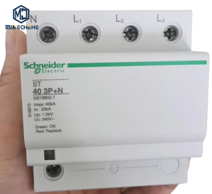 40 3P+N <b>Surge</b> <b>Protector</b> Arrester <b>Power</b> <b>Surge</b> Device Overvoltage Low Voltage <b>Surge</b> Suppressor - Product Image 1