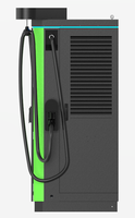 Nouvelle borne de recharge rapide DC pour véhicules électriques CCS2 120 kW, station de recharge rapide DC pour véhicules électriques commerciale EVD-120-CC