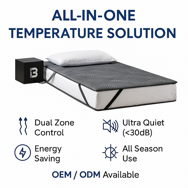 Factory Hot Sale Eight Sleep Same Functions Water Circulation Mattress Cooling Pads Bed Jet Cooling System Bed Cooler