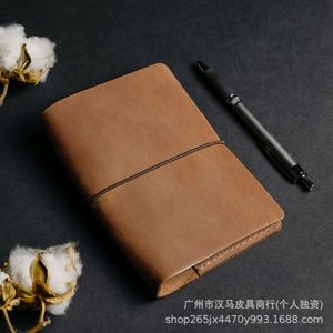 A5 PU Loose-leaf Notebook Waterproof Cover Business New Design Office Binder Enterprise Customized LOGO Festival <b>Gift</b> - Product Image 4