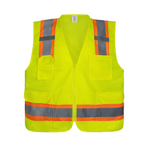 سترة أمنية للبيع بالجملة ملابس عاكسة للعمل عالية الوضوح سترات عاكسة للسلامة - Product Image 3