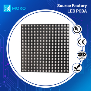 Matriz <span class=keywords><strong>LED</strong></span> RGB Flexible WS2812B de 24*24 Puntos, Insertada en PCB de Pantalla <span class=keywords><strong>LED</strong></span>, Panel <span class=keywords><strong>LED</strong></span> Digital RGB de 5v, Matriz <span class=keywords><strong>LED</strong></span> Direccionable - Product Image 1