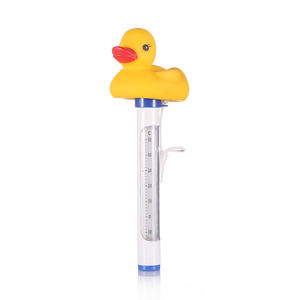 Accessoires de <span class=keywords><strong>piscine</strong></span> thermomètre d'eau thermomètre de <span class=keywords><strong>piscine</strong></span> flottant à motif de <span class=keywords><strong>canard</strong></span> - Product Image 1