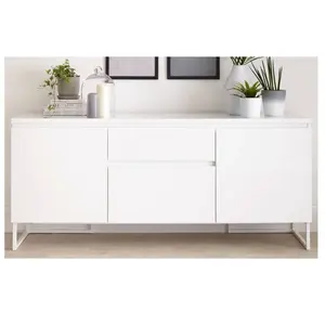 MHYA003-muebles modernos para el hogar, aparador blanco puro para comedor