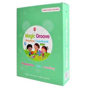 Juego <span class=keywords><strong>de</strong></span> 5 libros <span class=keywords><strong>de</strong></span> escritura en inglés <span class=keywords><strong>para</strong></span> práctica <span class=keywords><strong>de</strong></span> caligrafía Montessori, juego <span class=keywords><strong>de</strong></span> 5 bolígrafos reutilizables <span class=keywords><strong>para</strong></span> práctica <span class=keywords><strong>de</strong></span> dibujo <span class=keywords><strong>de</strong></span> matemáticas del alfabeto - Product Image 1