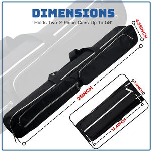 Queue de billard, Queue de billard en fibre de carbone, Queue de billard de snooker avec étui de transport - Product Image 6