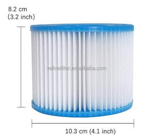 Refine el nuevo cartucho de repuesto del filtro de la piscina Tipo VI Compatible con el filtro de aire de repuesto del filtro de spa Coleman Tipo VI - Product Image 6