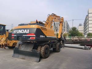 Original <b>Paint</b> Used Hyundai 210W-7 210W-9 21 ton Middle Size Excavator Second <b>Hand</b> Hyundai 210W R215W R220LC-9S Track Excavator - Product Image 3