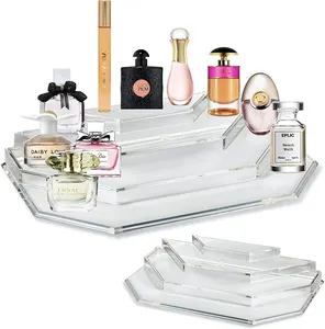 Mini Scented Oils Organizer Acrylic Perfume Cosmetic Rack Perfume Storage Display