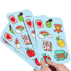 Las pegatinas adhesivas impermeables de PVC deberían ayudar a la hoja de pegatinas personalizadas de forma especial con corte de beso - Product Image 1