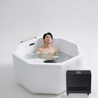 Refroidisseur d'eau froide 1/3, refroidisseur d'air, refroidisseur d'eau froide pour bain de glace, hydroponie, système hydroponique, aquarium, machine à glace