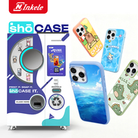 INKELE 2026 Nouvelle Arrivée Distributeur Automatique de Coques de Téléphone Personnalisées avec Imprimante UV et Certificat CE