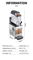 Máquina Comercial para Hacer Bebidas Congeladas, 12L, Tanque Único, Bobina de Inducción, Garantía de 4 Años, Uso en Fábricas de Bebidas, Recipiente a Presión