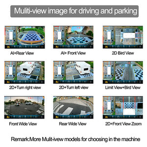 Convient pour <span class=keywords><strong>Airstream</strong></span> Flying Cloud Interstate Classic Motorhome RV 3D 1080P New AI Around View Campervan 360 Camera System - Product Image 2