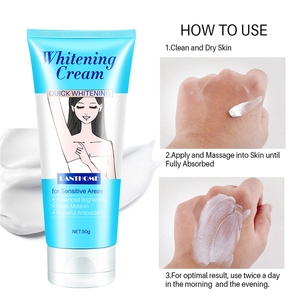 Crema Blanqueadora Corporal para Axilas, Piernas, Rodillas y Partes Íntimas, Aclara y Elimina <span class=keywords><strong>la</strong></span> Piel Oscura - Product Image 3