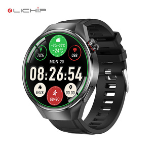 LICHIP LC5 Plus 1.75" 466*466 Amoled Full Touch Smartwatch con Chiamata BT, Orologio Intelligente per Sport e Salute, Braccialetto Smart, Reloj Inteligente - Product Image 2