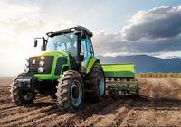 Machinerie agricole puissante et fiable, tracteur agricole à roues de 110 CV RC1104-A pour le labour et l'herseage