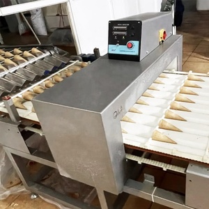 Boulanger de morsure de cône de crème glacée de <span class=keywords><strong>neige</strong></span> de gaufre de sucre automatique industrielle commerciale font la vente de machine - Product Image 5