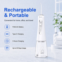 Luxsmile Irrigateur buccal portable sans fil, nettoyeur dentaire professionnel, brossette à eau dentaire pour la maison et les voyages