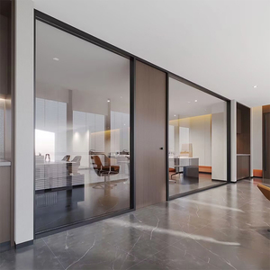 Puerta Interior de Aluminio y Madera de Alta Calidad, Aislamiento Acústico, Impermeable, para Oficina, Hotel, Apartamento, Tamaño y Color Personalizables - Product Image 4