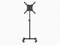 Support TV SPCC+ABS VESA 400*400MM, support mural pour téléviseur, adapté aux écrans de 13 à 56 pouces, support mural pour téléviseur, pieds de téléviseur avec roulettes