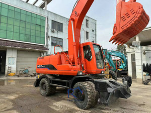 รถขุดล้อใหญ่ มือสอง ของแท้จากเกาหลี DOOSAN DH210 รุ่นปี 2024 ราคาถูก แบบตีนตะขาบ เครื่องยนต์ เกียร์ ปั๊ม มอเตอร์ แบริ่ง 1 - Product Image 6