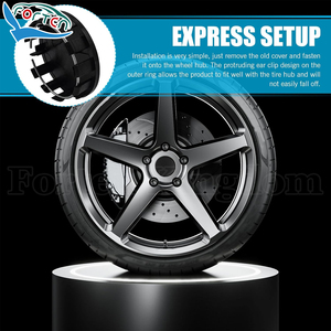 Capuchons de centre de roue personnalisés 63mm Capuchons de centre de roue de voiture en ABS véritable Couvercle de <span class=keywords><strong>jante</strong></span> pour 2022-2024 Pathfinder Frontier Rogue 40342-6TA1A - Product Image 5