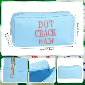 Bolsa de Almacenamiento para Mahjong MAHJ, <span class=keywords><strong>Azul</strong></span>/Beige, Poliéster, Gran Capacidad, con Bolsa Transparente para Viajes y Uso Doméstico - Product Image 4