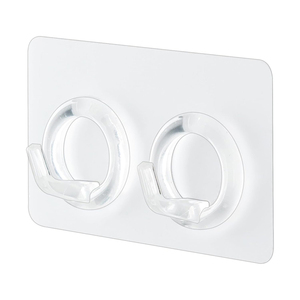 Nhiệm vụ nặng nề trong suốt tường móc tự dính khăn vải móc áo cho phòng tắm vòi sen cửa nhà bếp - Product Image 1