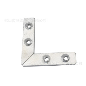 Soporte de esquina de aluminio de 52mm x 12mm, 2,5mm de espesor, duradero para muebles, puertas, ventanas, decoración del hogar, herrajes - Product Image 4